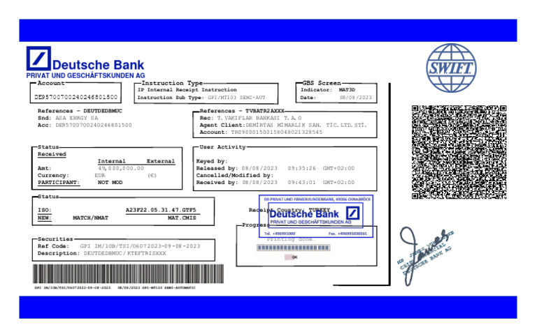 How To Perform MT103 Semi GPI Automatic UETR