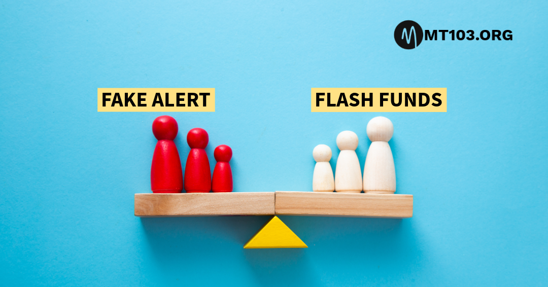 Flash Funds And Fake Bank Alert Difference